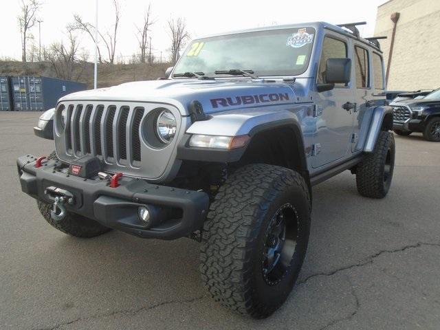 used 2021 Jeep Wrangler Unlimited car, priced at $38,191