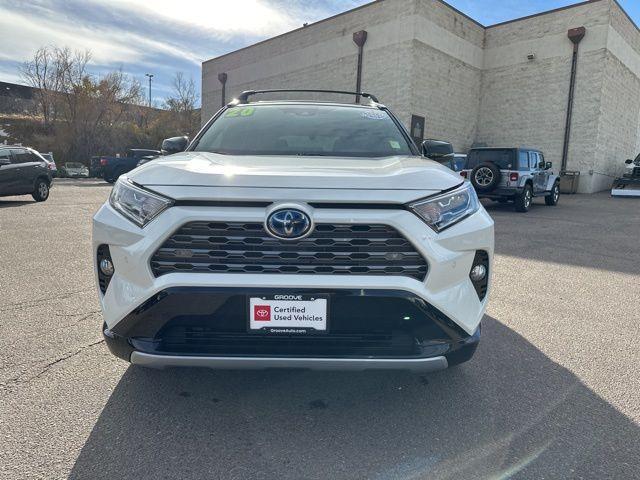 used 2020 Toyota RAV4 Hybrid car, priced at $33,490