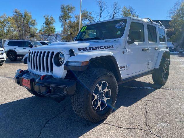 used 2021 Jeep Wrangler Unlimited car, priced at $34,491