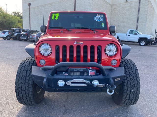 used 2017 Jeep Wrangler Unlimited car, priced at $29,493