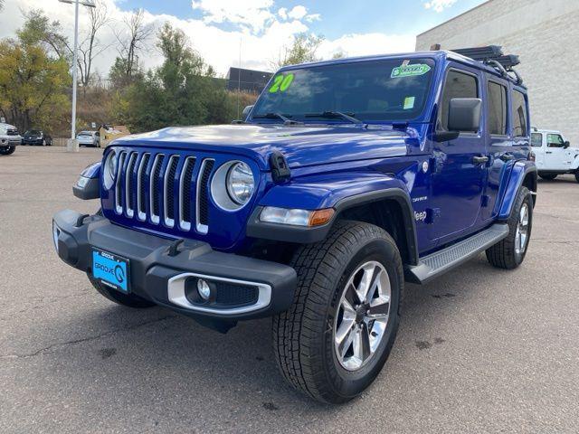 used 2020 Jeep Wrangler Unlimited car, priced at $26,791