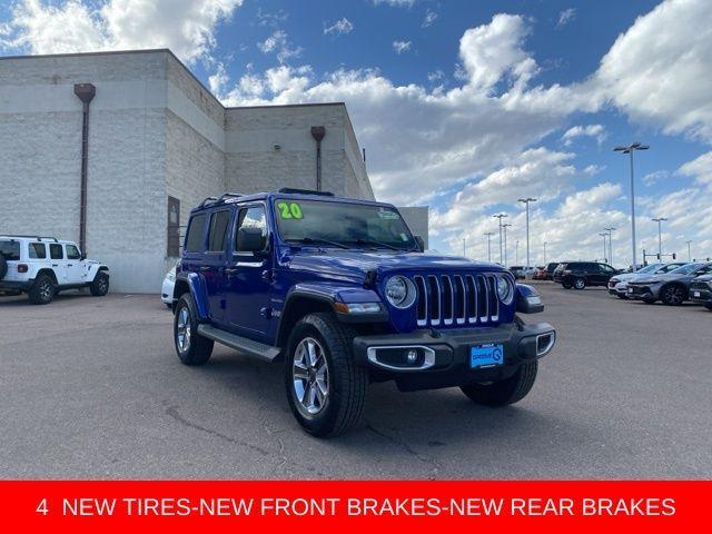 used 2020 Jeep Wrangler Unlimited car, priced at $26,791