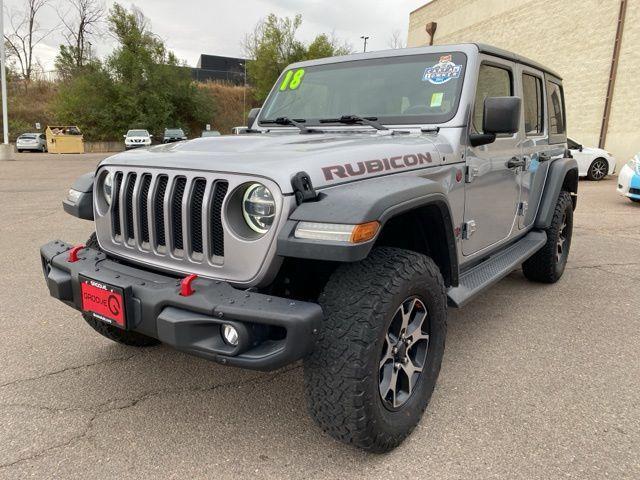 used 2018 Jeep Wrangler Unlimited car, priced at $34,982