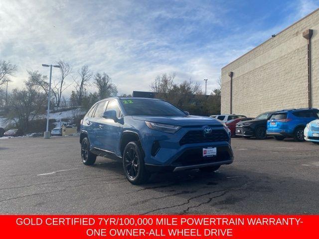 used 2022 Toyota RAV4 Hybrid car, priced at $35,791