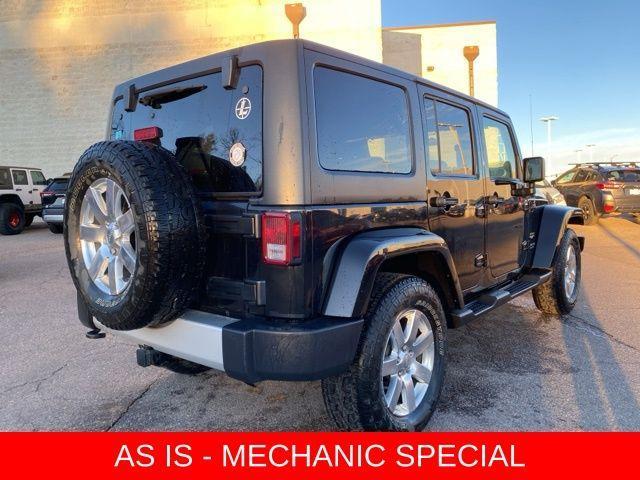 used 2012 Jeep Wrangler Unlimited car, priced at $13,491