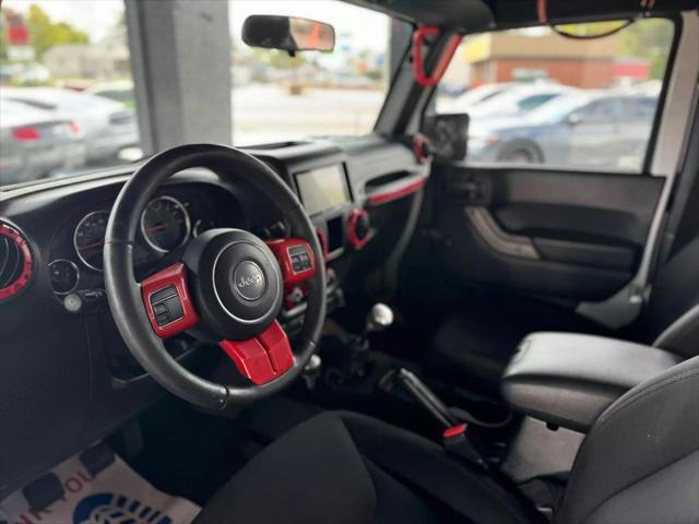 used 2015 Jeep Wrangler car, priced at $16,900