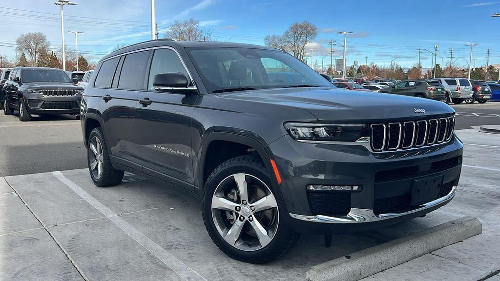 used 2021 Jeep Grand Cherokee L car, priced at $27,180