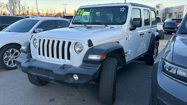 used 2020 Jeep Wrangler Unlimited car, priced at $25,980