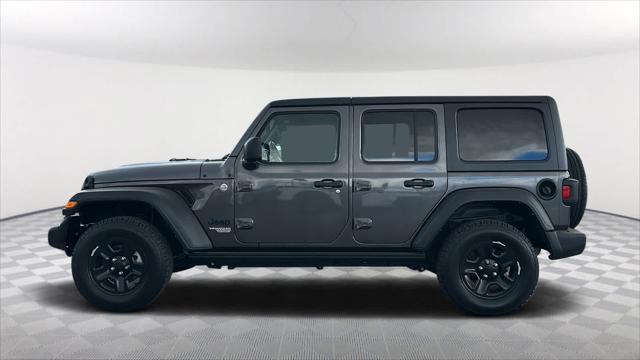 used 2021 Jeep Wrangler Unlimited car, priced at $29,480