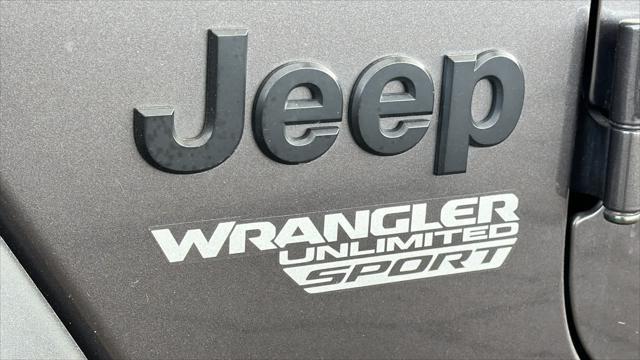 used 2021 Jeep Wrangler Unlimited car, priced at $29,480