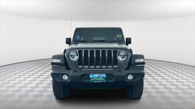 used 2021 Jeep Wrangler Unlimited car, priced at $29,480