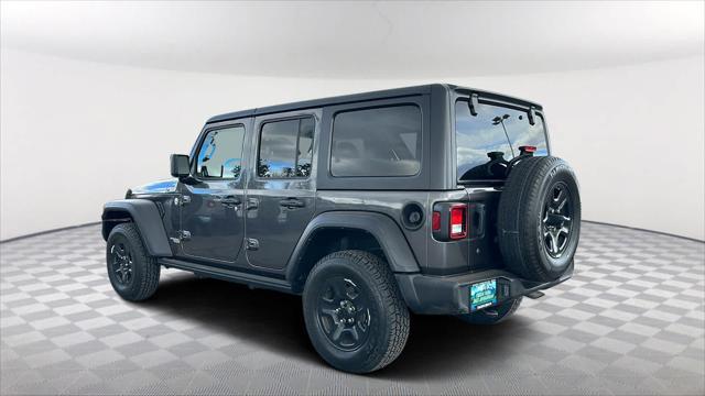 used 2021 Jeep Wrangler Unlimited car, priced at $29,480