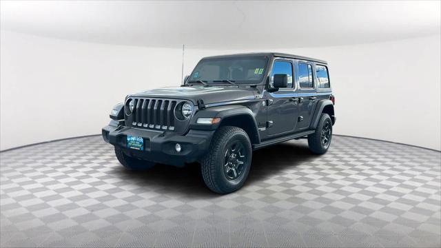 used 2021 Jeep Wrangler Unlimited car, priced at $29,980