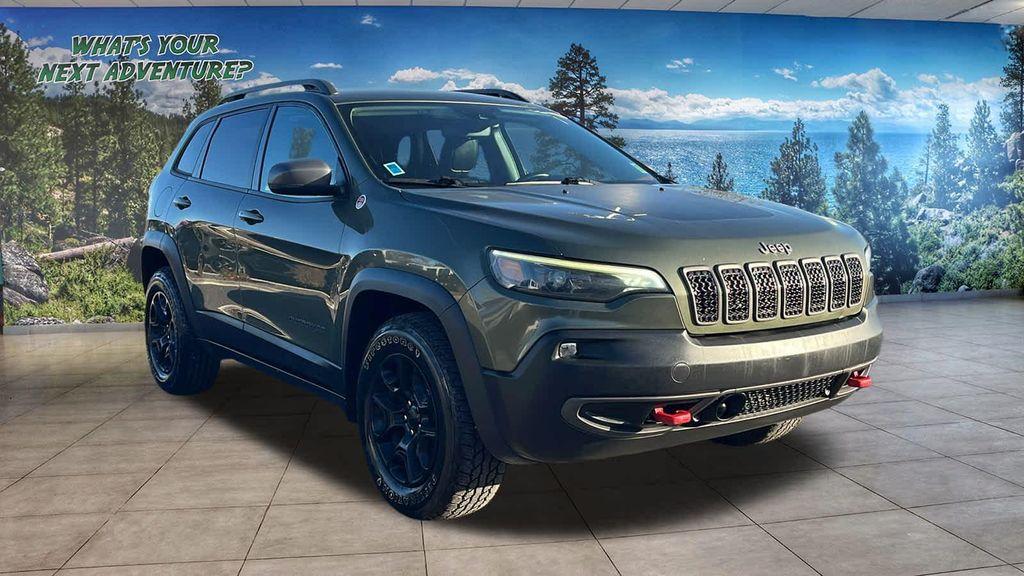 used 2021 Jeep Cherokee car, priced at $19,980