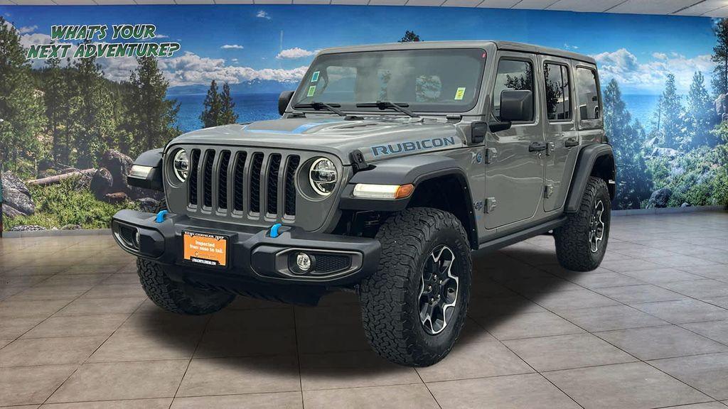 used 2022 Jeep Wrangler Unlimited 4xe car, priced at $37,980