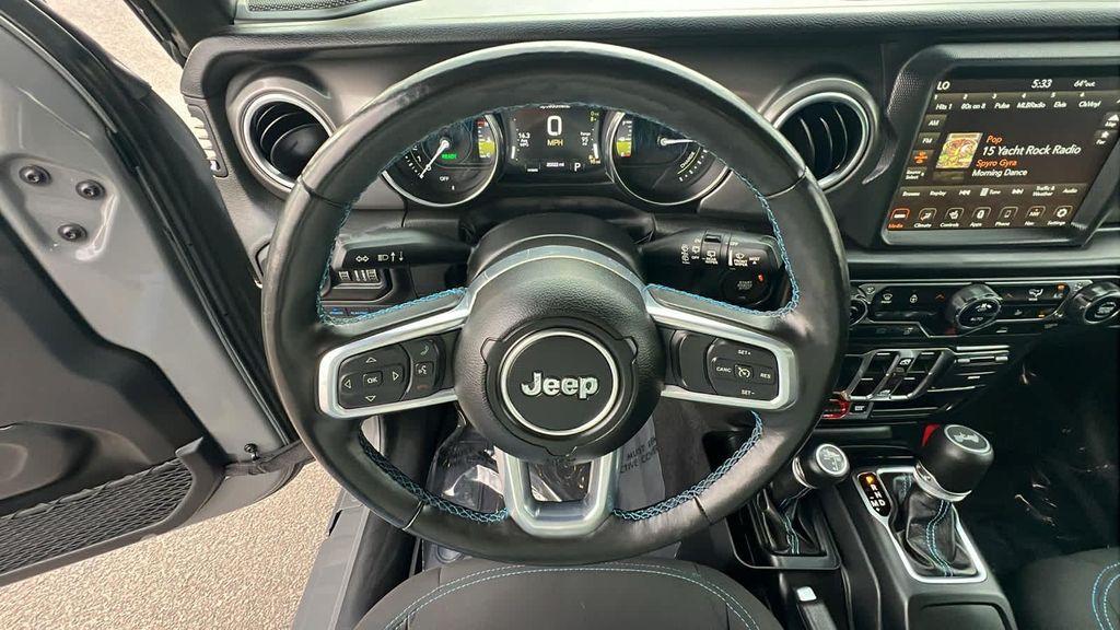 used 2022 Jeep Wrangler Unlimited 4xe car, priced at $35,480