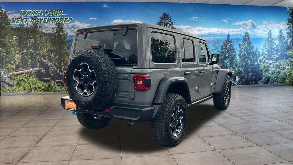 used 2022 Jeep Wrangler Unlimited 4xe car, priced at $35,480