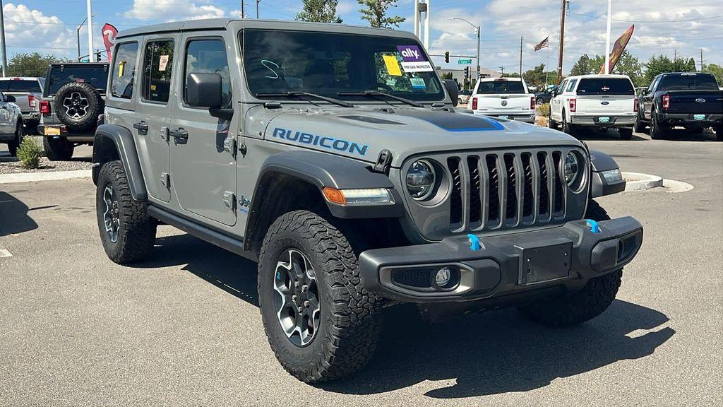 used 2022 Jeep Wrangler Unlimited 4xe car, priced at $43,980