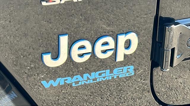 used 2022 Jeep Wrangler Unlimited 4xe car, priced at $32,980