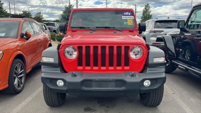 used 2022 Jeep Wrangler Unlimited car, priced at $37,980