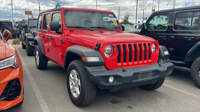 used 2022 Jeep Wrangler Unlimited car, priced at $37,980