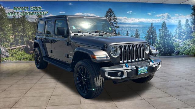 used 2022 Jeep Wrangler Unlimited 4xe car, priced at $35,980