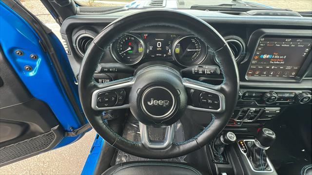 used 2022 Jeep Wrangler Unlimited 4xe car, priced at $36,980