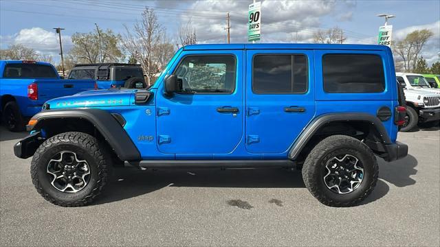 used 2022 Jeep Wrangler Unlimited 4xe car, priced at $36,980