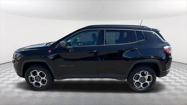 used 2022 Jeep Compass car, priced at $25,480