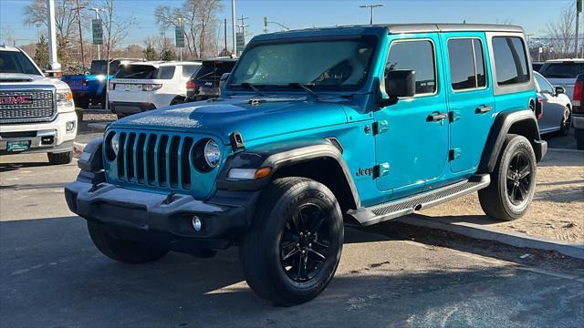 used 2020 Jeep Wrangler Unlimited car, priced at $29,980