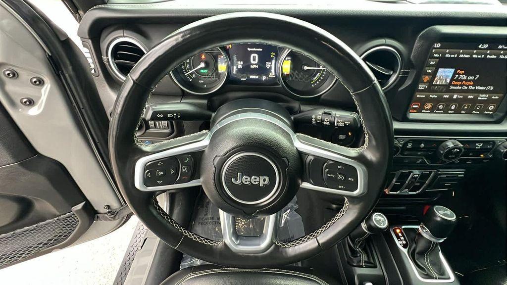 used 2022 Jeep Wrangler Unlimited 4xe car, priced at $36,980