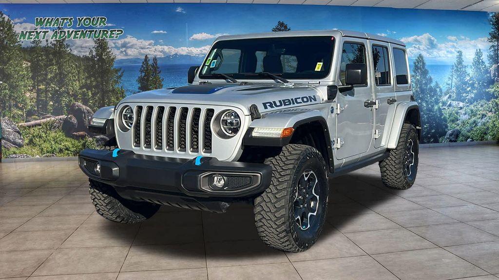 used 2022 Jeep Wrangler Unlimited 4xe car, priced at $34,980