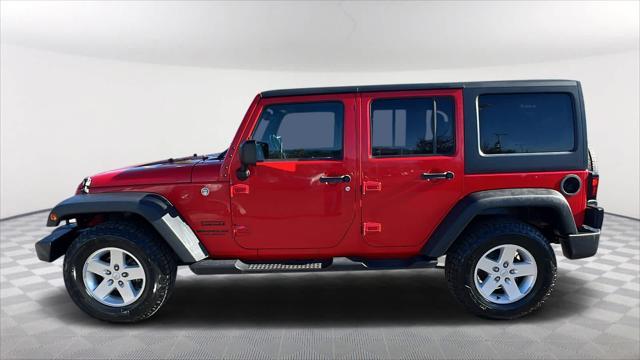 used 2017 Jeep Wrangler Unlimited car, priced at $21,680