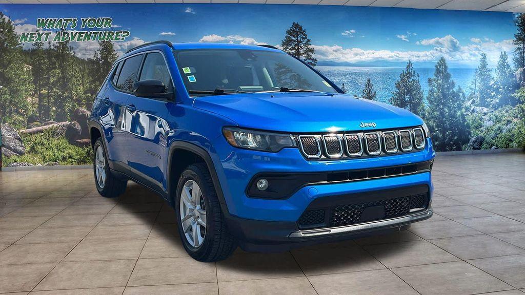 used 2022 Jeep Compass car, priced at $21,480
