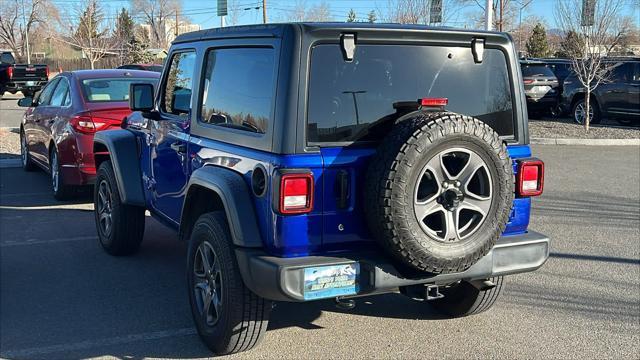 used 2018 Jeep Wrangler car, priced at $21,980