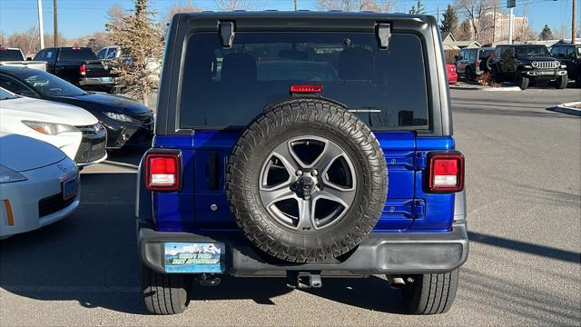 used 2018 Jeep Wrangler car, priced at $21,980