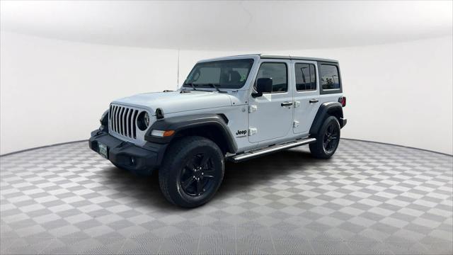 used 2020 Jeep Wrangler Unlimited car, priced at $31,980