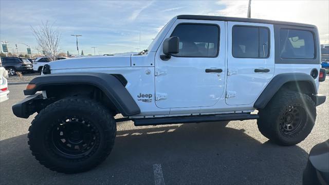 used 2020 Jeep Wrangler Unlimited car, priced at $28,980