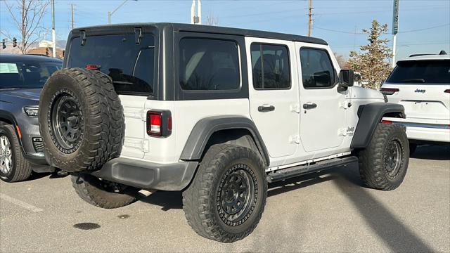 used 2020 Jeep Wrangler Unlimited car, priced at $28,980