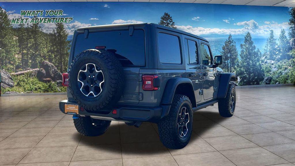 used 2022 Jeep Wrangler Unlimited 4xe car, priced at $34,980