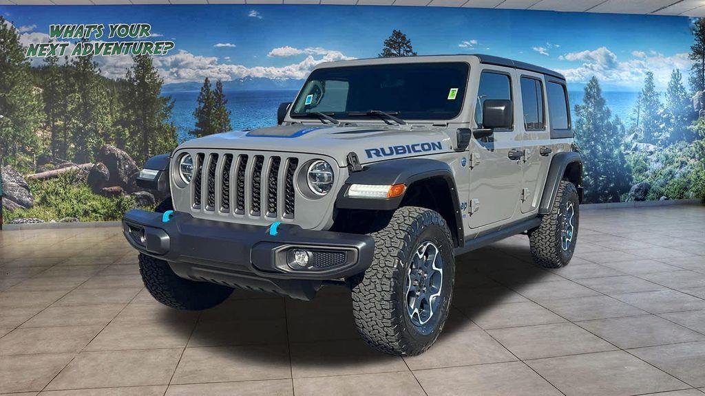 used 2022 Jeep Wrangler Unlimited 4xe car, priced at $34,980