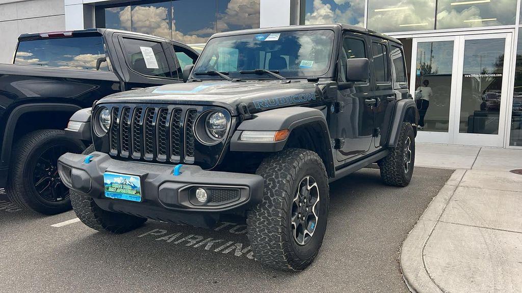used 2022 Jeep Wrangler Unlimited 4xe car, priced at $37,480