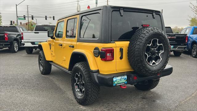 used 2020 Jeep Wrangler Unlimited car, priced at $44,380