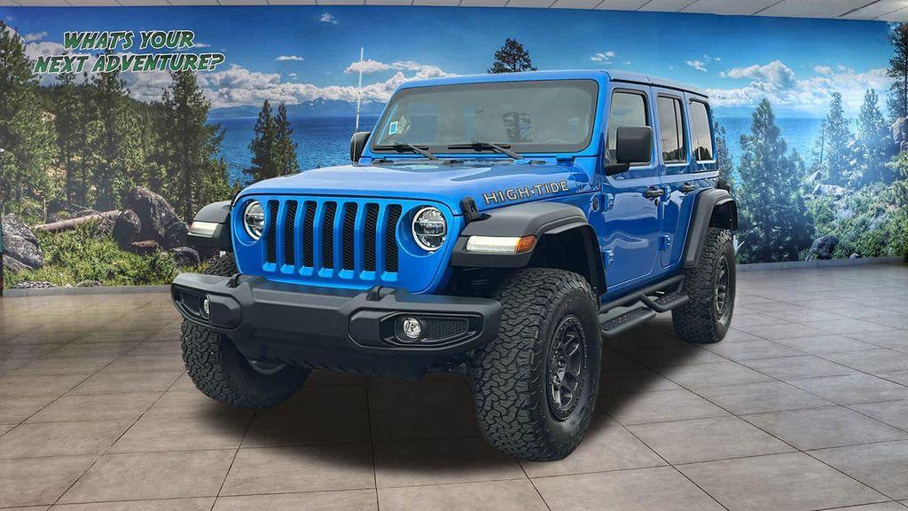 used 2022 Jeep Wrangler Unlimited car, priced at $46,980