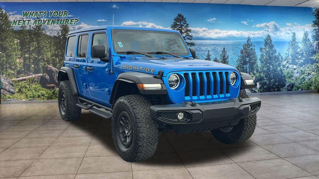 used 2022 Jeep Wrangler Unlimited car, priced at $46,980