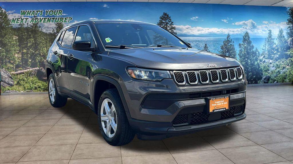 used 2023 Jeep Compass car, priced at $22,480