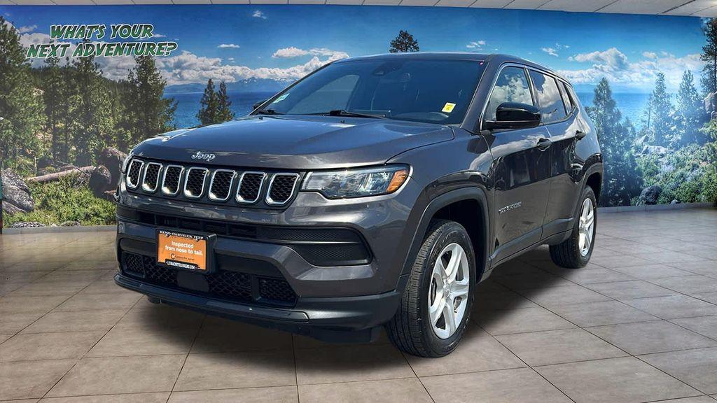 used 2023 Jeep Compass car, priced at $23,980