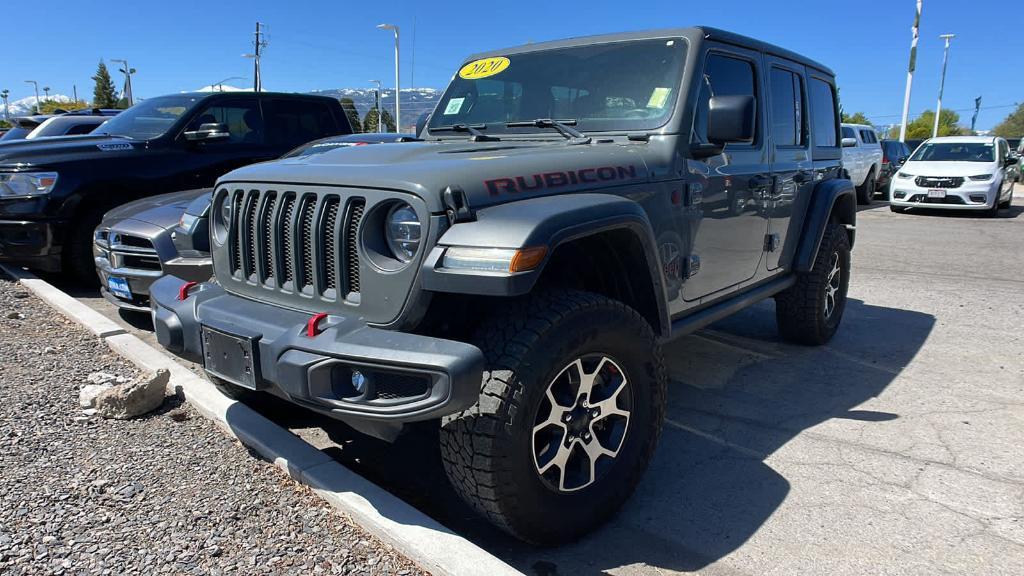 used 2020 Jeep Wrangler Unlimited car, priced at $42,488