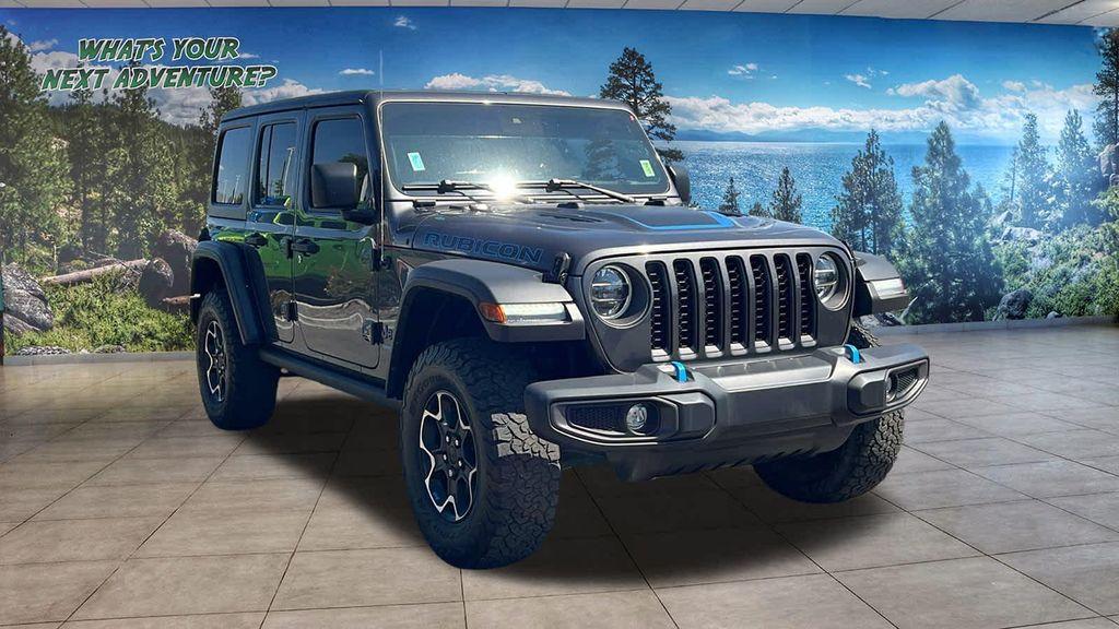 used 2022 Jeep Wrangler Unlimited 4xe car, priced at $31,780
