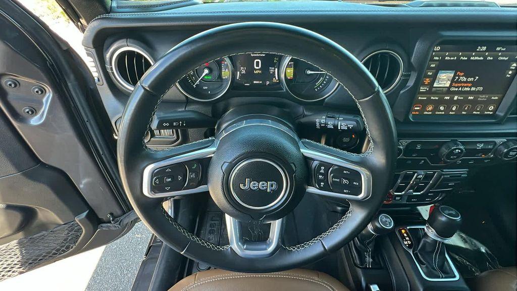 used 2022 Jeep Wrangler Unlimited 4xe car, priced at $31,780